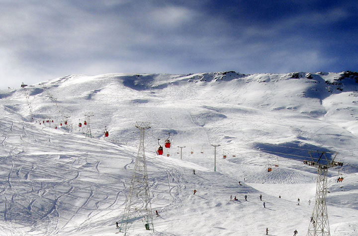 iran dizin ski slope weather